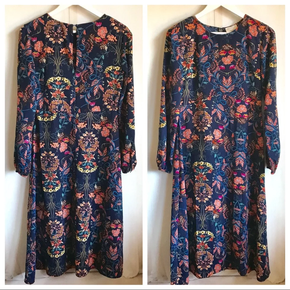 I. MADELINE Garden Splendor Midi Dress - Picture 5 of 10